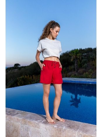 UV Koruma Özellikli Cepli Kadın Deniz Şort Mayo Doreanse 3104