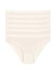 Pamuklu Yüksek Bel Bikini Külot Yıldız 3728