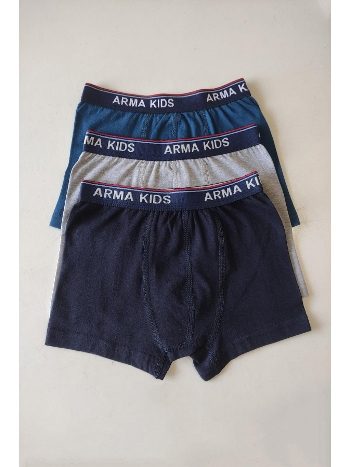 Pamuklu Esnek Düz Boxer Arma Yıldız 5541