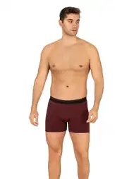 Esnek Bel Lastiği Modal Pamuklu Boxer Şort Özkan 11256
