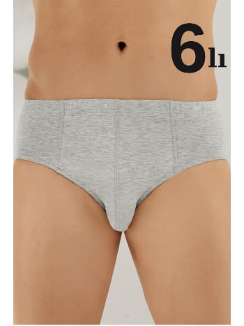 Pamuk Süprem Gri Slip Külot  Arma Yıldız 1117