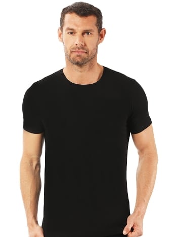 Pamuklu Yarım Kol Fanila T-Shirt Özkan 0265