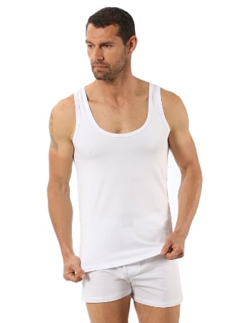 Pamuklu Modal Esnek Kalın Askılı Atlet Özkan 10852