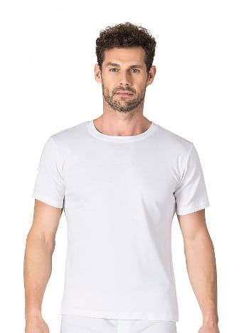 Ribana Esnek Kapalı Yaka Yarım Kol Atlet Özkan 0116