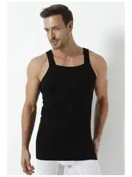 Pamuklu Geniş Biyeli Atlet Erkek Arma Yıldız 1135