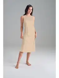 Geniş Askılı Polyamid Maxi Boy Kadın Kombinezon Doreanse 11125