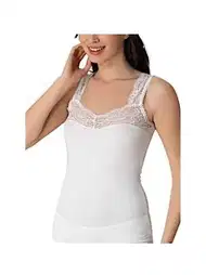 Geniş Dantel Askılı Kadın Atlet İMER 1266