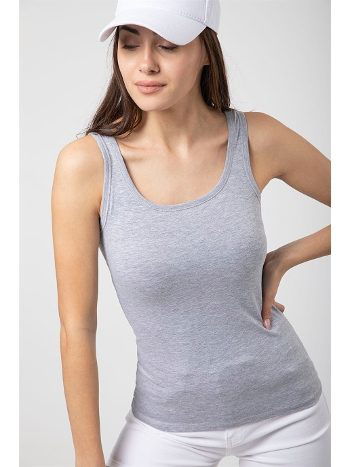 Geniş Askılı Pamuklu Kadın Atlet Arma Yıldız 3355 - 2