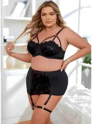 İpli Dantel Jartiyer Takım Real Passione 72