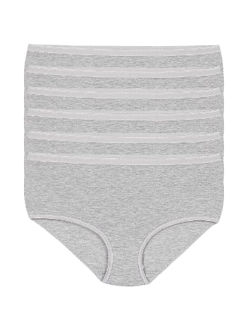 Yüksek Bel Destekli Likralı Bato Külot Yıldız 3749