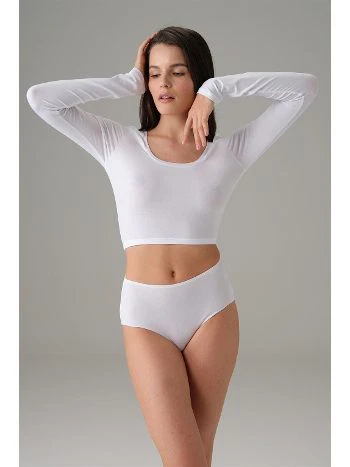 Esnek Kumaşlı Uzun Kol Body Doreanse 8513