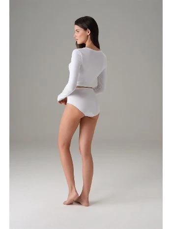 Esnek Kumaşlı Uzun Kol Body Doreanse 8513 - 2