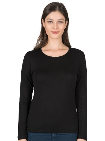 Yüksek pamuk oranlı Uzun Kollu Bluz Özkan 7124