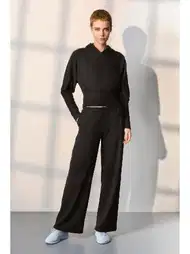Kapşonlu Eşofman Pijama Takımı Polyester Elastan Doreanse 4045
