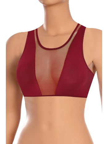 Pamuklu Esnek Tüllü Rahat Büstiyer Öts 6077