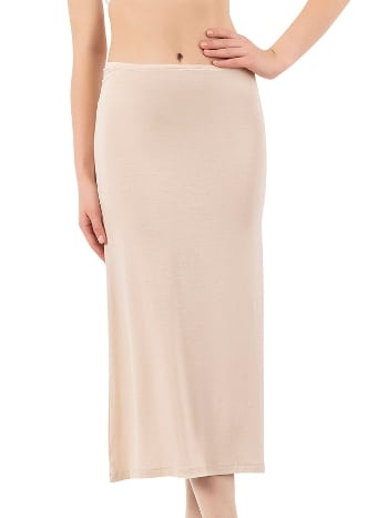 Kadın Viskon Uzun Diz Altı Kombinezon Özkan 26975