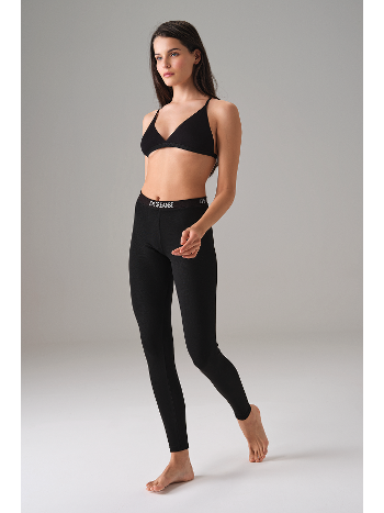 Yüksek Bel Termal Uzun Tayt Viloft Polyester Elastan Doreanse 8066