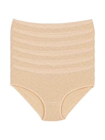 Pamuklu Yüksek Bel Bato Külot Siyah Yıldız 3591