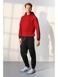 Kapşonlu Kısa Kol Erkek Pijama Takımı Doreanse 25K4538