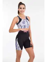 Hafif Kumaşlı Kısa Tayt Büstiyer Spor Takım Lady 4005