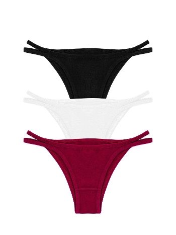 %100 Pamuklu Esnek Bel Lastiği Kız Çocuk Külot Öts 4201