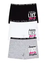 Pamuklu Esnek Bel Boxer Kız Çocuk Öts 8700