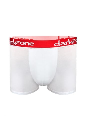 Klasik Önü Torbalı Beyaz Erkek Boxer Darkzone DZN2322