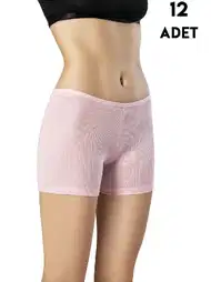 Yüksek Bel Destekleyici Kadın Ribana Şort Kota 5019