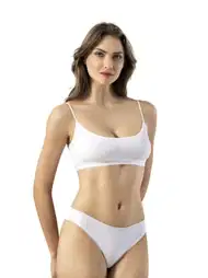 Geniş Kemerli Ayarlanabilir Jartiyer Takım Kota 6429