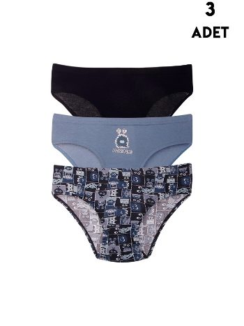 Erkek Çocuk Külot 3'lü Koza Biat KZ72000-141