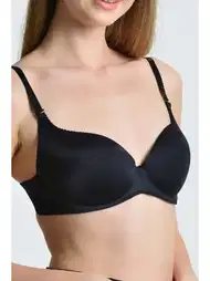 Lazer Kesim Dantel Detaylı Destekli Sütyen Yeni İnci 6701