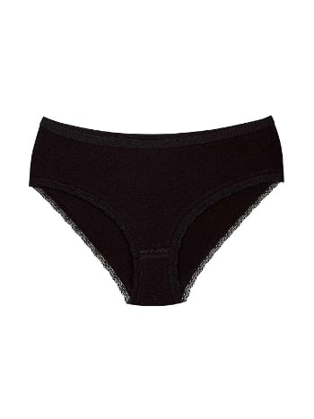 Pamuklu Elastan Yüksek Bel Bato Külot 6'lı Paket Yıldız 3751 - 2