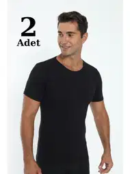 Pamuklu Likralı Erkek Atlet Arma Yıldız 1169