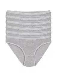 Likralı Yüksek Bel Bikini Külot Pamuk Yıldız 3729