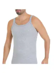 Pamuklu Elastan V-Yaka Erkek Atlet Yıldız 312