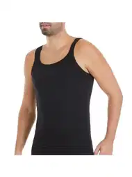 Likralı Esnek Siyah 3'lü Paket Atlet Yıldız 311