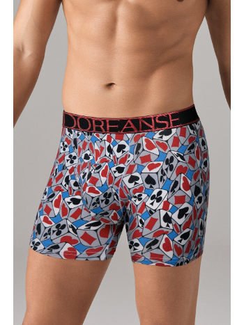 Modal Pamuklu Esnek Bel Boxer Doreanse 1869