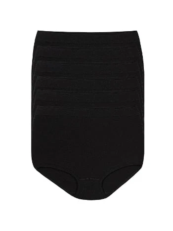 Yüksek Bel Pamuklu Modal Toparlayıcı Kadın Külot Yıldız 4200