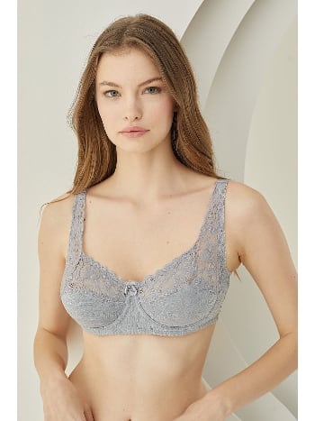 Dantel Detaylı Balenli Toparlayıcı Sütyen NBB 385