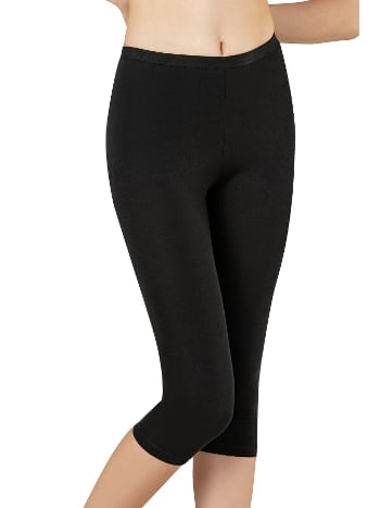 Pamuklu Esnek Kapri Tayt Özkan 0458