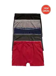 Pamuklu Likralı Esnek Boxer Özkan 11110