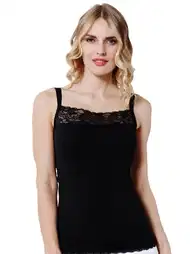 Dantelli İnce Askılı Kadın Atlet Özkan 23422