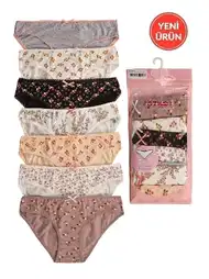 Pamuklu Esnek Yüksek Bel Slip Bikini Külot Özkan 26481