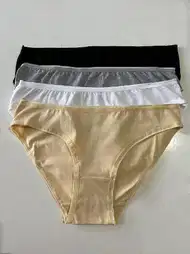 Pamuklu Renkli Slip Külot 4'lü Paket Arma Yıldız 3347