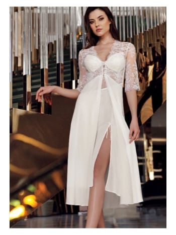 Penye Kumaşlı Gelin Çeyiz Altılı Gecelik Takım İmaj 9170