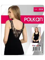 Kalın Askılı Nefes Alan Atlet Kadın Polkan 2318