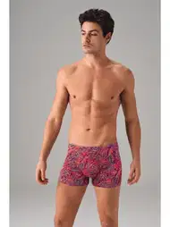 Şahmeran Desenli Pamuklu Erkek Boxer Doreanse 1721
