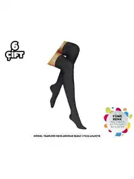 Düşük Denye Diz Üstü Kadın Çorap Şirin 5140