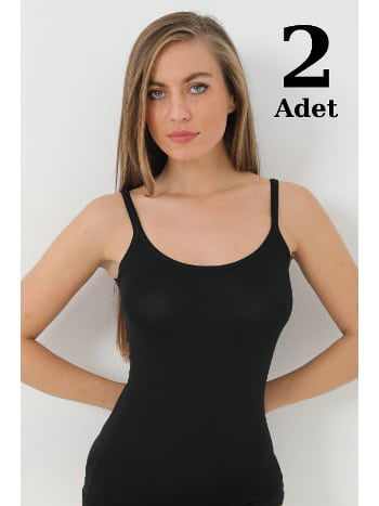 Pamuklu Nefes Alan Askılı Atlet Arma Yıldız 3714