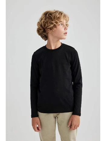 Pamuk Uzun Kollu Tişört Arma Yıldız 5538